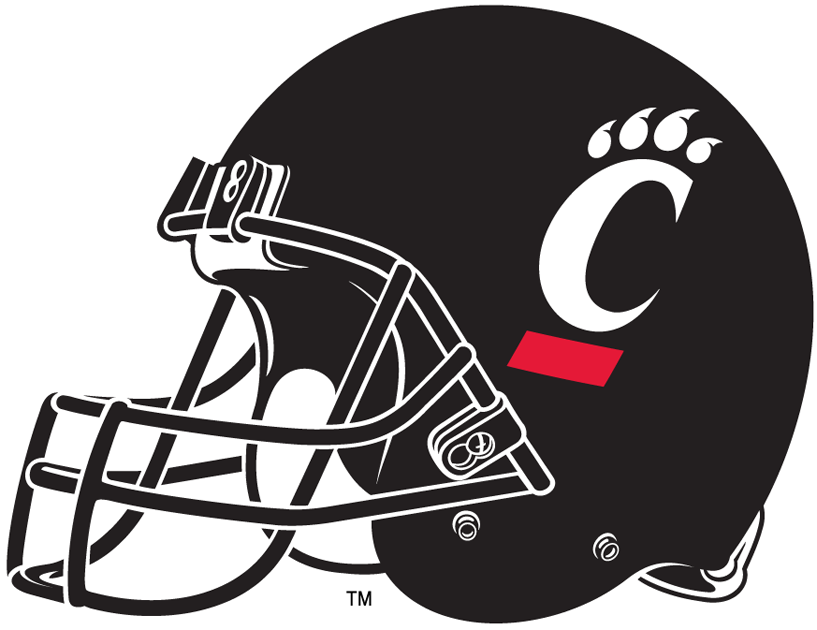 Cincinnati Bearcats 2006-Pres Helmet Logo iron on paper